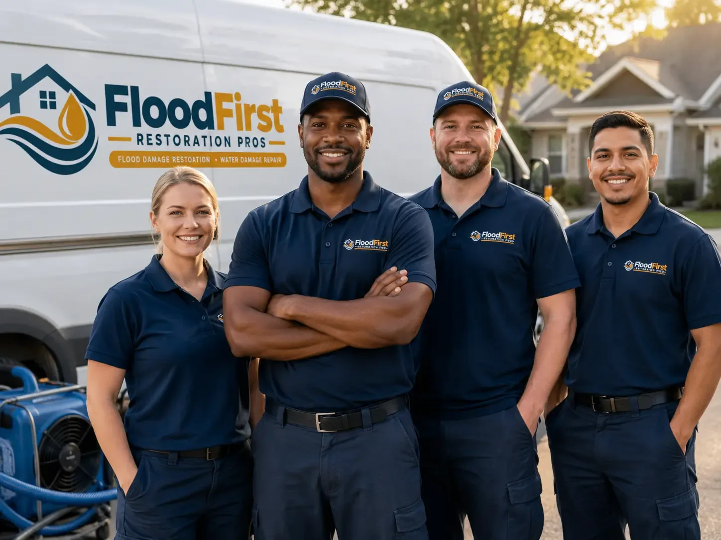 Flood Damage Restoration company in Sarona, WI