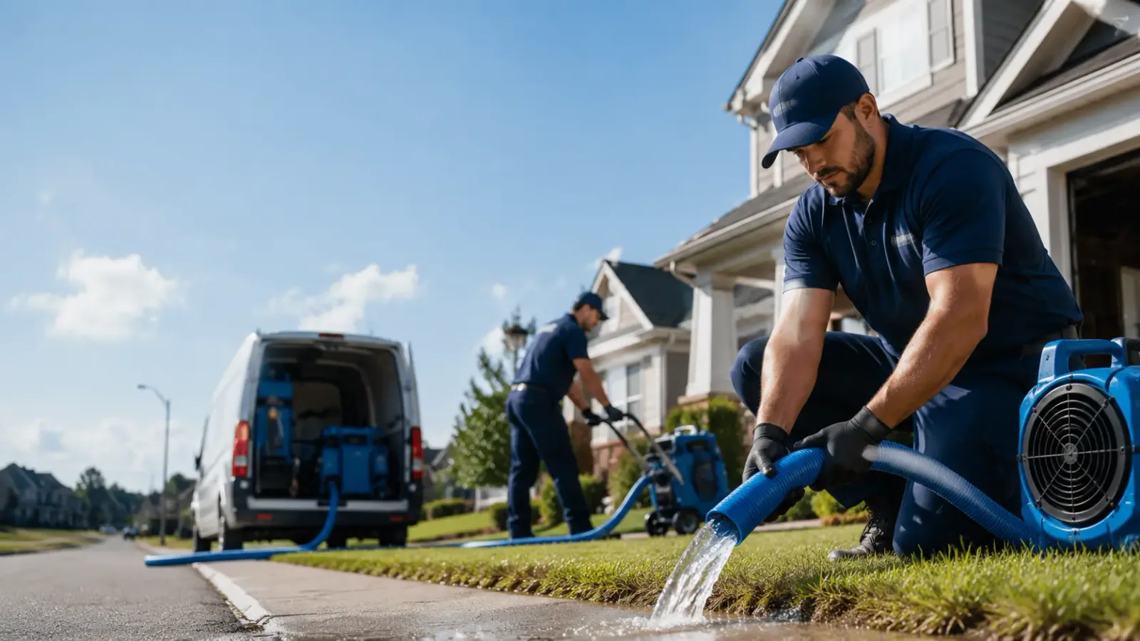 Flood Damage Restoration in Sarona, WI